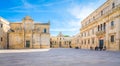 Duomo Square in Lecce, Puglia, southern Italy. Royalty Free Stock Photo